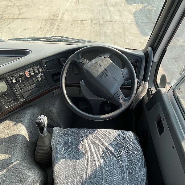 Camion-benne blanc 6x4 Hongwei détails 11