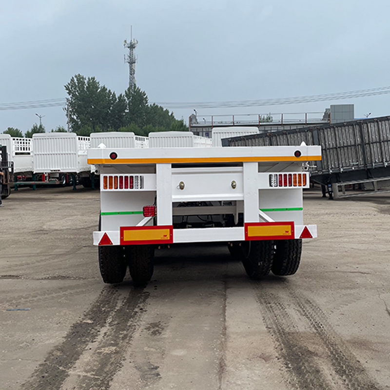 AORUN Semi-Remorque Plateforme 4 Essieux - Transport Lourd & Solutions Entièrement Personnalisables