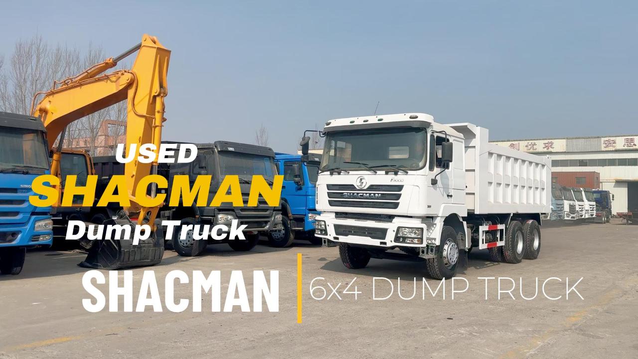 Camion benne Shacman 6x4