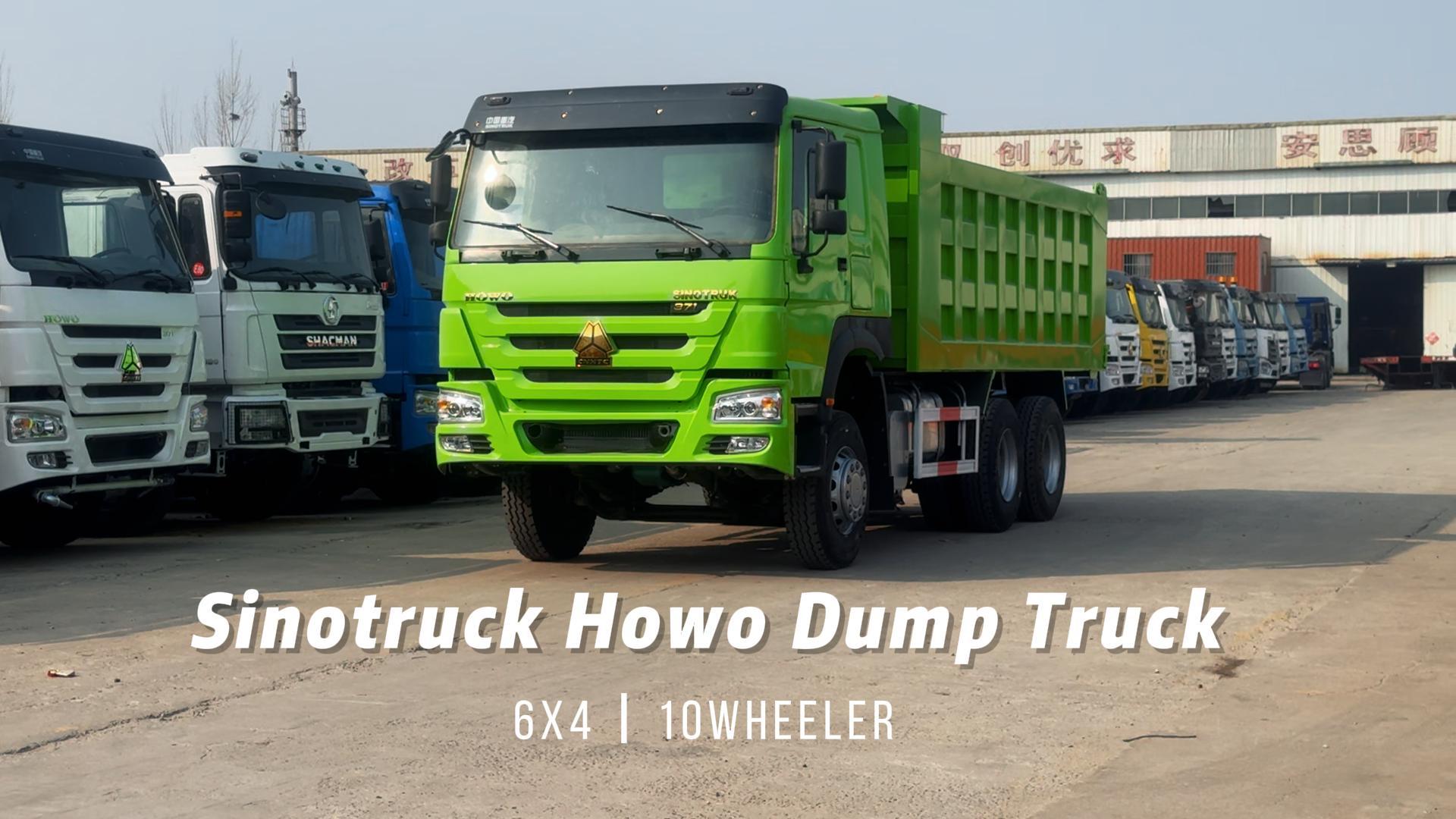 Camion à benne HOWO 371 chevaux