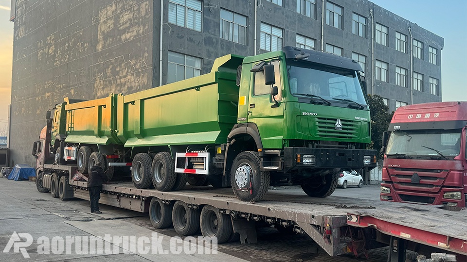 Howo 6x4 Camion à benne expédié en Somalie