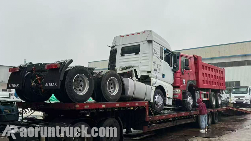 Howo 6x4 Camions à benne basculante à destination de la Côte d'Ivoire Howo 6x4 Camions à benne basculante à destination de la Côte d'Ivoire