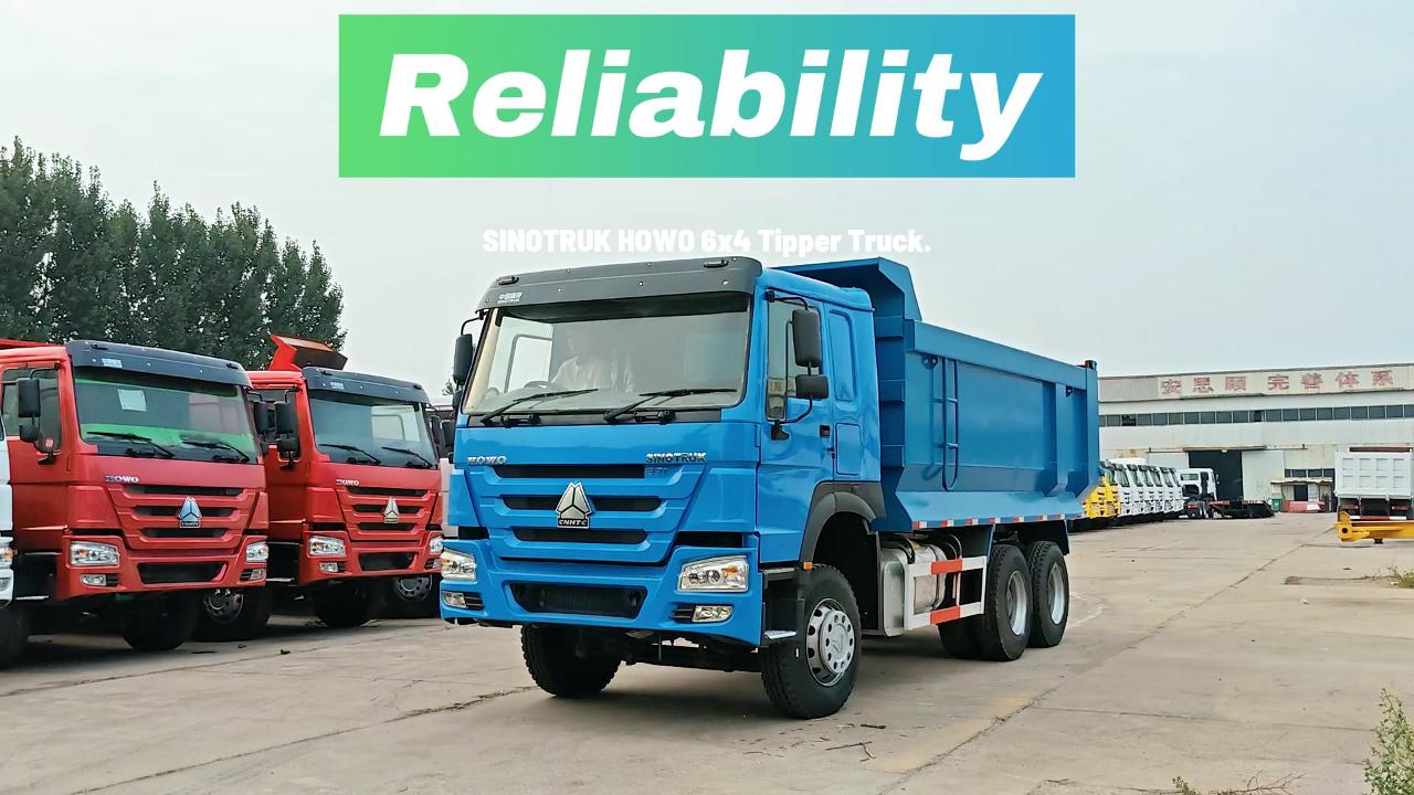 Meilleur prix pour le camion à benne HOWO 6x4 2026 Projets de construction
