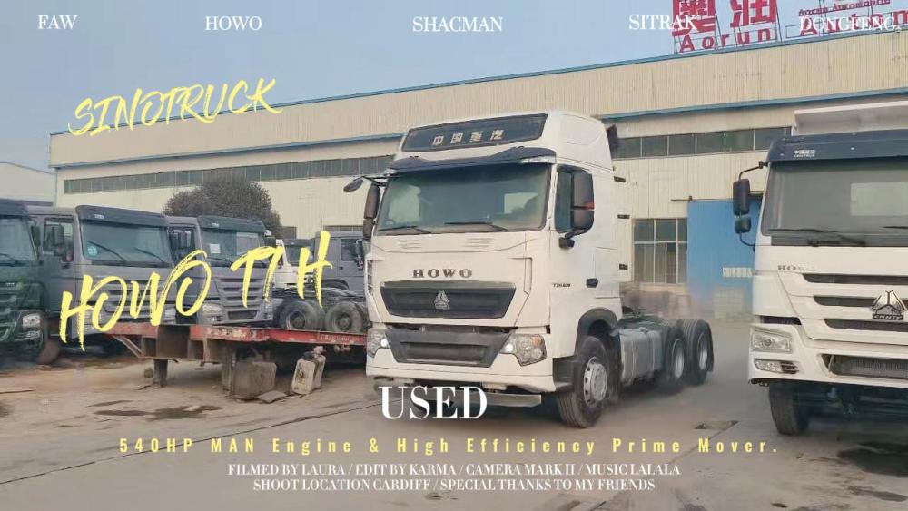 Camion tracteur Howo T7H