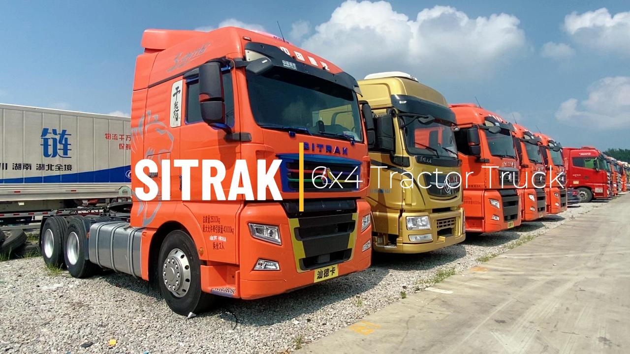 Camion tracteur Sitrak 6x4