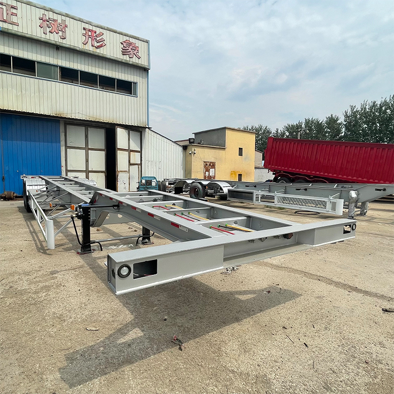 Châssis-porteur à 2 essieux pour conteneur de 40 pieds