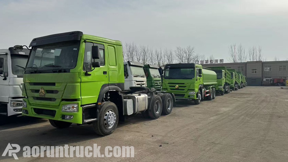 6 unités de camions HOWO exportées vers la Jamaïque 6 unités de camions HOWO exportées vers la Jamaïque