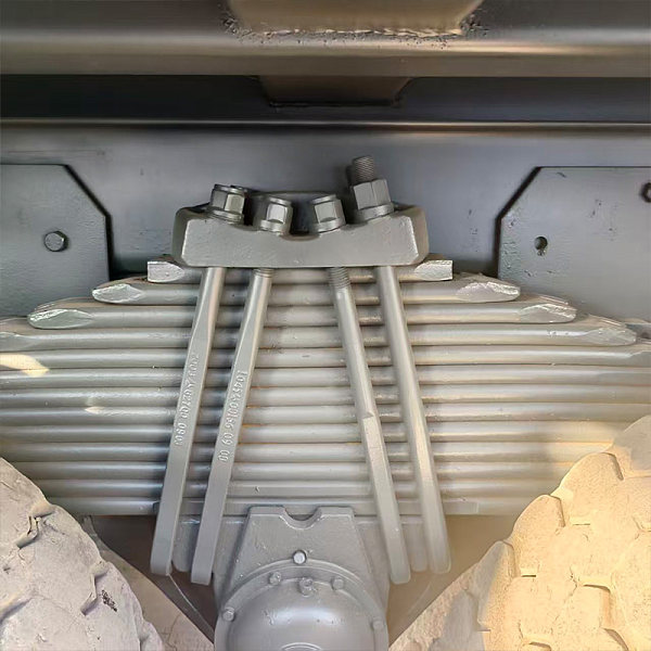 Détail 4 du camion-benne HOWO 6x4 bleu