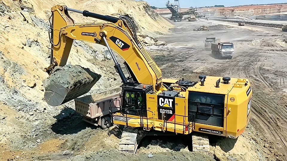 Excavatrice hydraulique sur chenilles Aorun