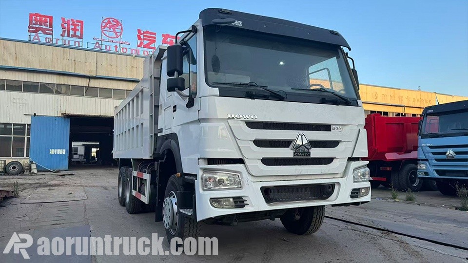 Camion-benne 6x4 de 371hp en Chine