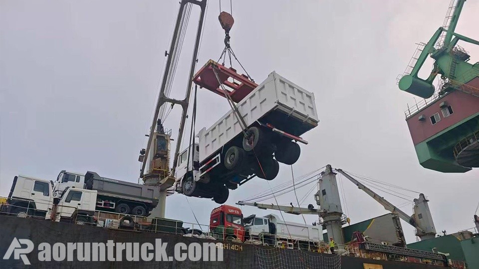Fournisseur de camions-bennes pour le Burundi