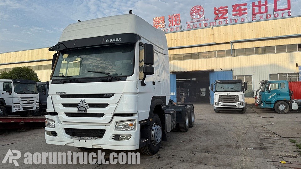Une délégation du Turkménistan visite l’usine d’Aorun pour inspecter les tracteurs routiers au gaz naturel SINOTRUK HOWO T7H 2
