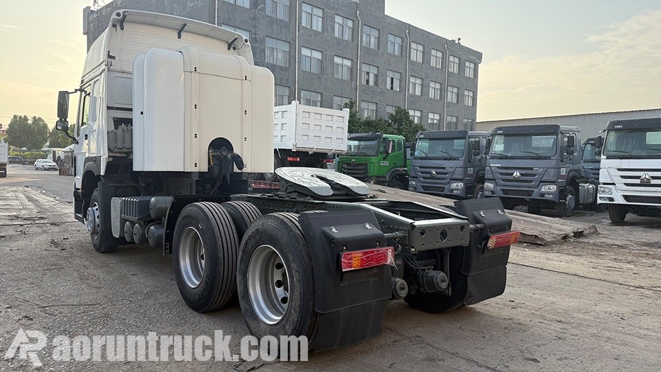 Une délégation du Turkménistan visite l’usine d’Aorun pour inspecter les tracteurs routiers au gaz naturel SINOTRUK HOWO T7H 3