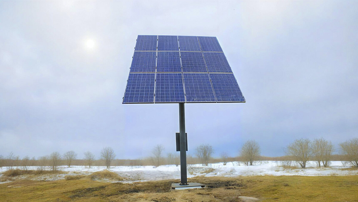 Dual Axis Solar Tracking System