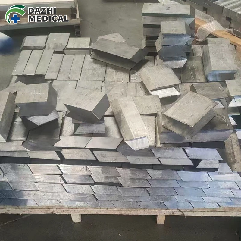 Lead Bricks Ingots #1 Electrolytic Lead 99.996% Purity Customizable Size Radiation Shielding X-Ray Rooms Nuclear Labs
