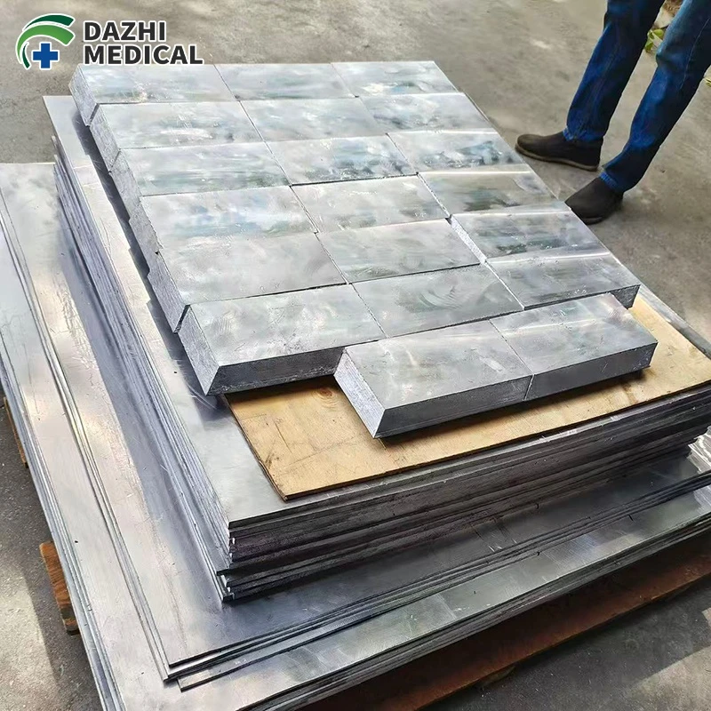 99.99% 99.994% Pure Lead Ingots Lead Bricks for Storage and Transport of Radioactive Materials