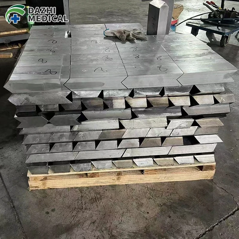 Factory Price 10mm 20mm 30mm 50mm 20mmpb 50mmpb Lead Bricks Manufacturer Radiation Shielding Interlocking Lead Brick