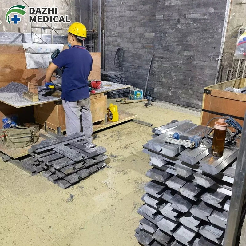 Industrial Electrolytic Lead Ingots Extruded Blocks Special-shaped Counterweight Bricks High Purity 99.97% for Industry X-ray