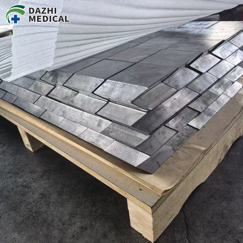 Our company directly sells 99.97% pure lead wire X-ray protective lead bricks (lead rods), 4x4x2 inches, 6.5 kg.