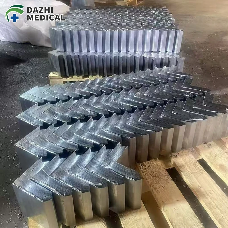 Radiation Shielding Laboratory 20mm 30mm 50mm 80mm Interlocking Lead Brick / 20mmpb 30mmpb 50mmpb Lead Bricks