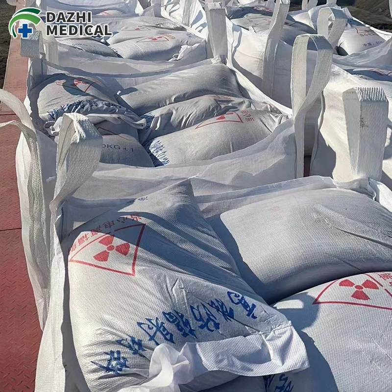 Barium sulfate sand for radiation protection, barium sulfate coating, CT/DR room walls and floors for radiation protection, cement, barium sulfate powder.