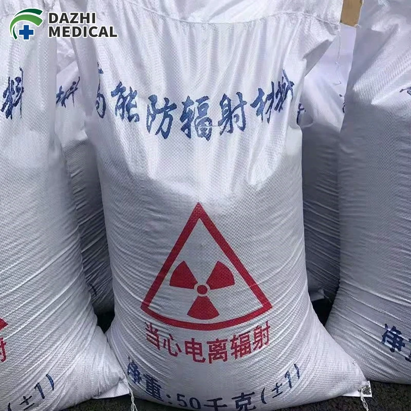 Manufacturer wholesales radiation-shielding barium sulfate sand, dental CT room wall protection barium sand cement