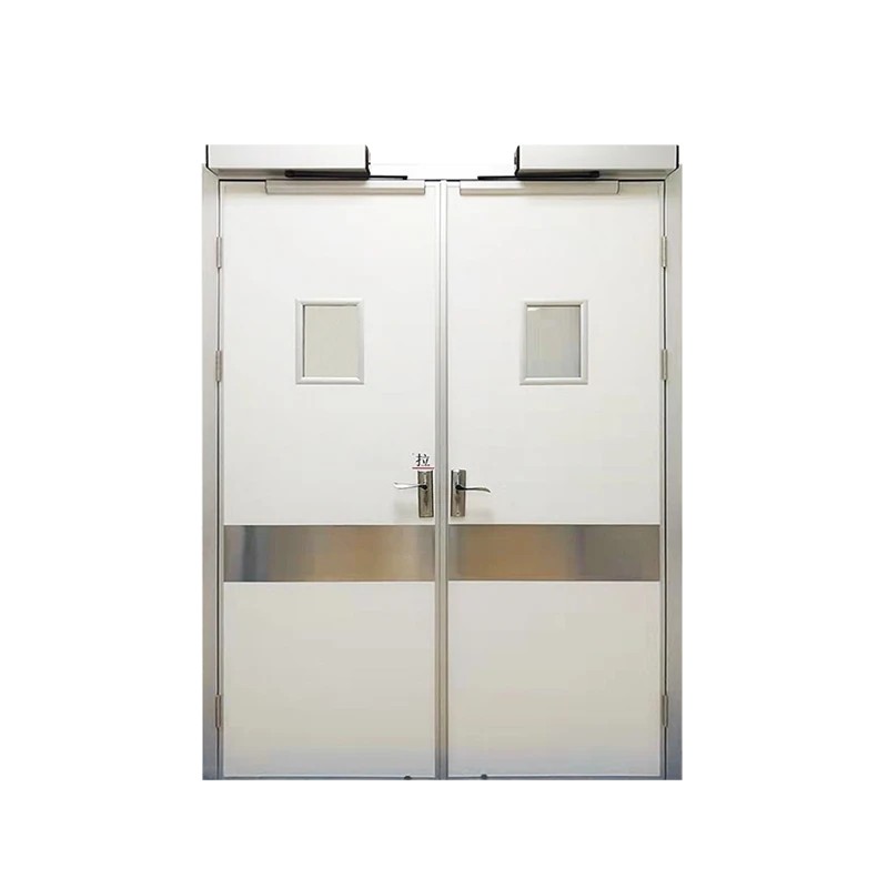 电动双开平开气密门3