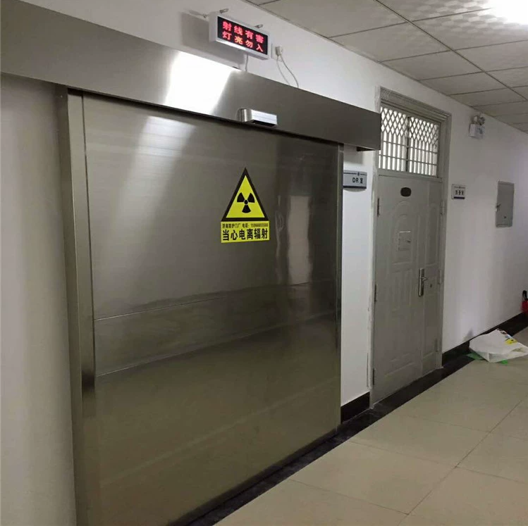 Electric sliding lead door