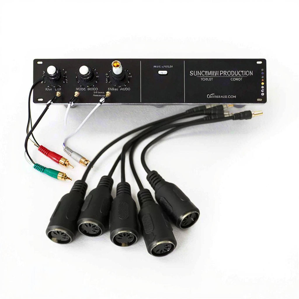 High Quality 3.5mm TRS to 5 Pin DIN MIDI Cable Male to Female 1M 3M 5M Right Angle Stereo Audio for Keyboard Guitar Studio