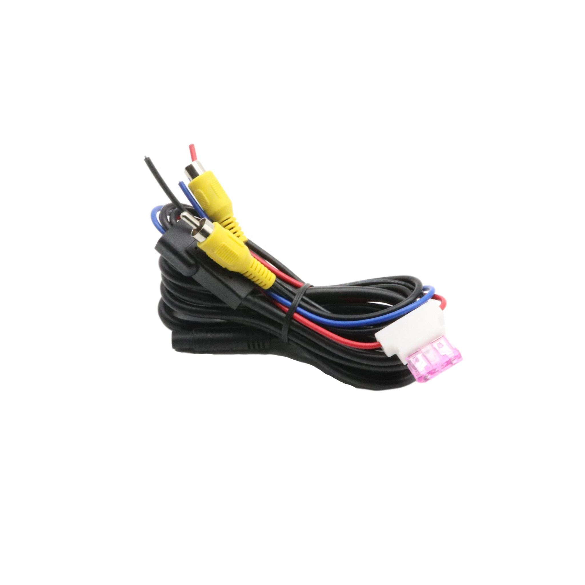 5 Pin Mini Din to Rca Reverse Camera Cable Security Camera 5 Pin Din Cable 5 Pin Din Extension Cable for Car Backup Camera