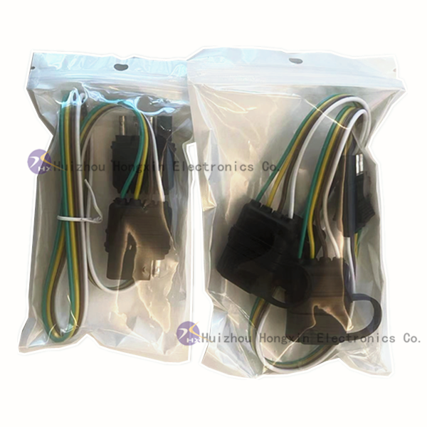 OEM/ODM 3P 4P 5P Truck Electrical Wiring Harness Automotive Trailer Wire Harness Manufacturer for Automobiles PVC Cable Trucking