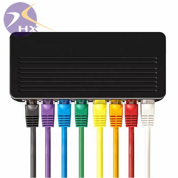 Cat6 Ethernet UTP RJ45 Right Angle Male to Male Building Copper Network Cable PVC Jacket Outdoor Use