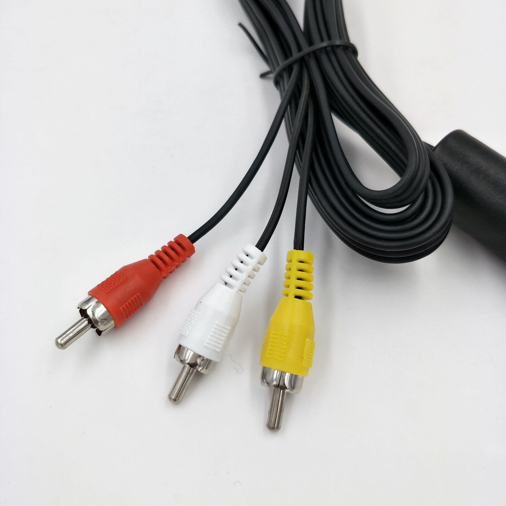 For Ps2 Av Cable Line Audio Video Component Cables Cord Wire 3 Rca Tv Lead for Ps1/ps2/ps3 Game Console Av Cable