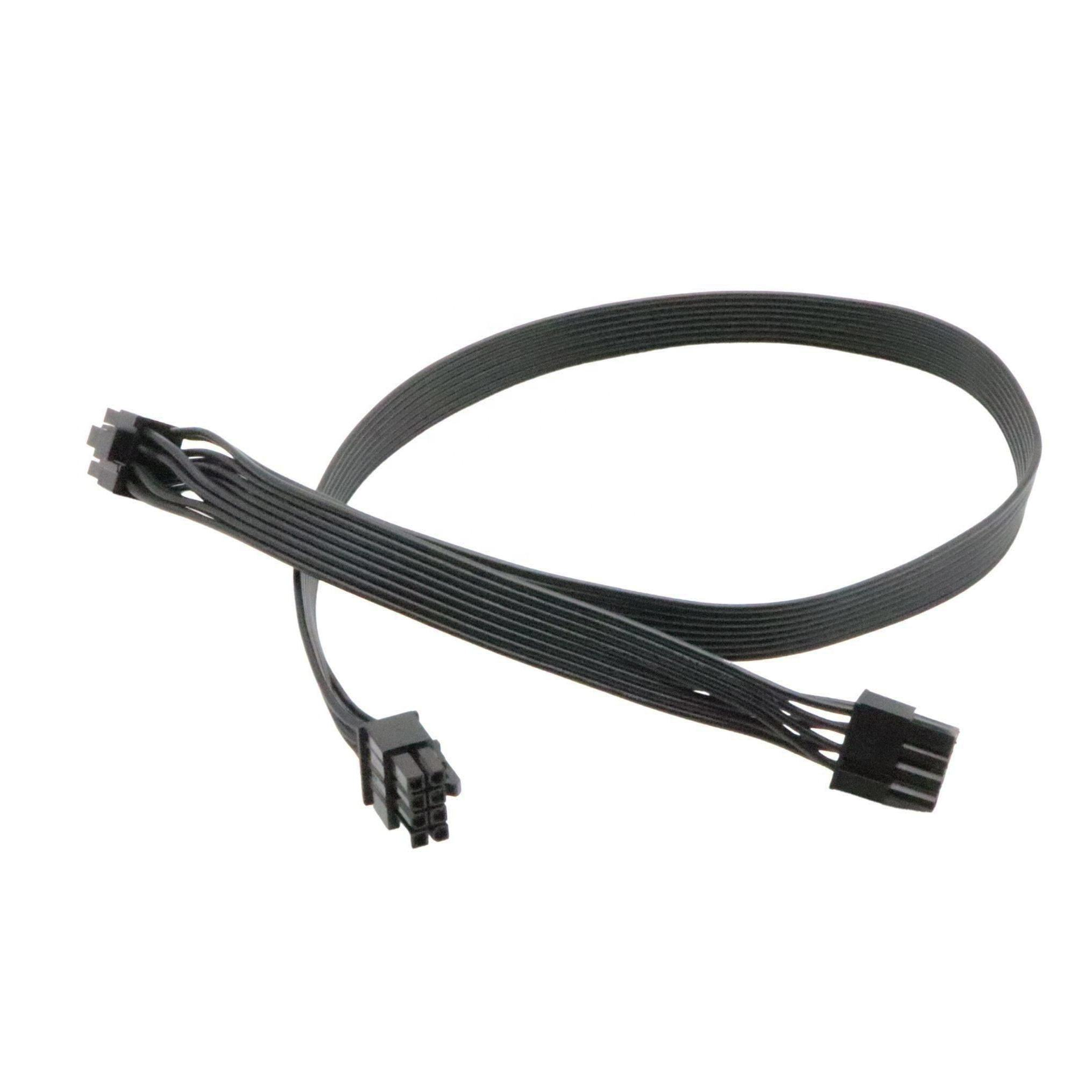 Evga 8Pin X4 Pcie 8 16X Extend Riser PC Power Extension Cable 18Awg Dual 8Pin RGB Server PSU Cable Pcie for Gpu Used Product