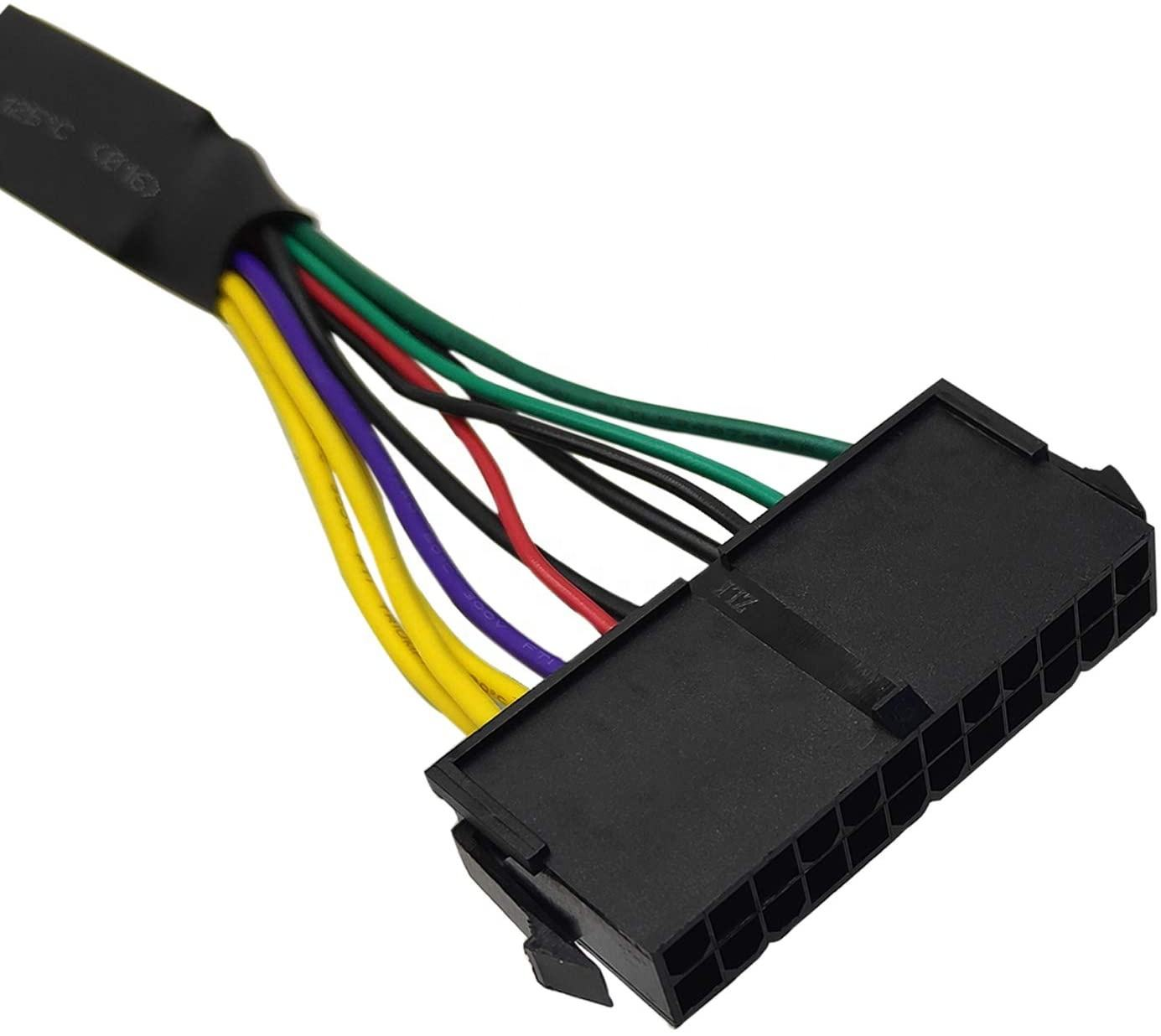 ATX 24 Pin PSU Adapter Cable with 30cm 18AWG Voltage Boost Chipset for HP Z420 Z620 Motherboard DC Output Computer Application