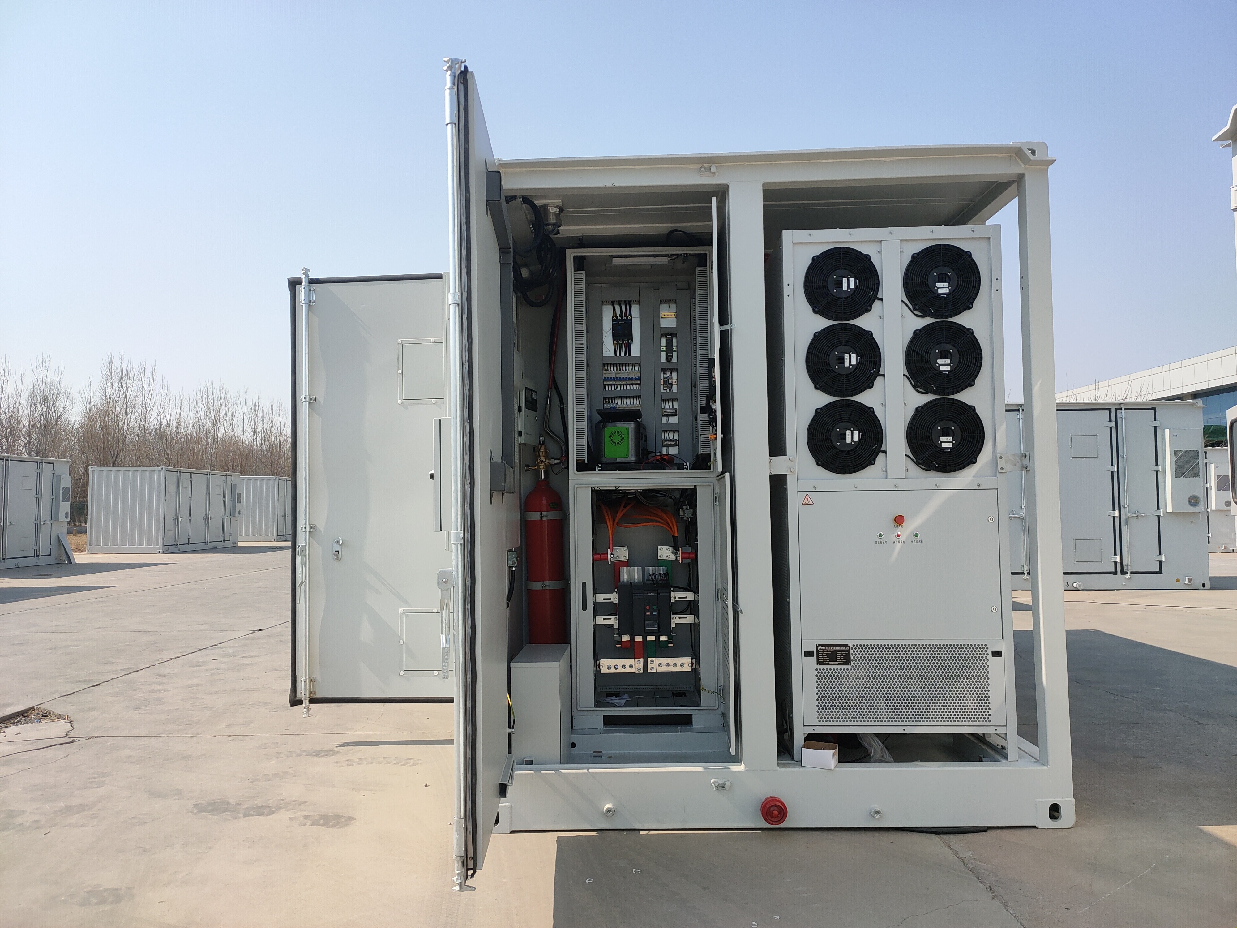 Containerized energy storage - 3.44 MWh