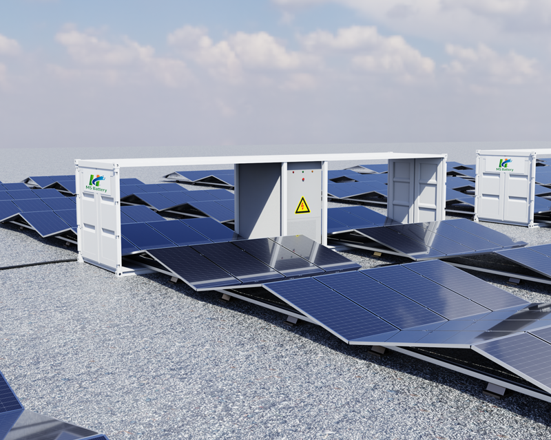 40-foot folding photovoltaic cabin