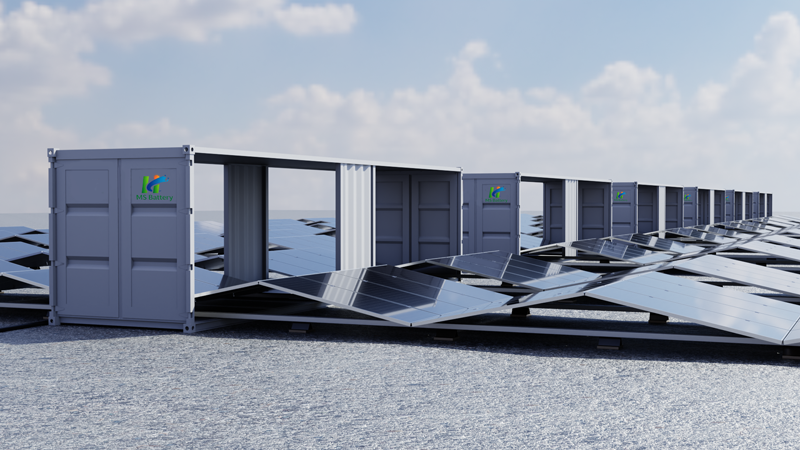 40-foot folding photovoltaic cabin
