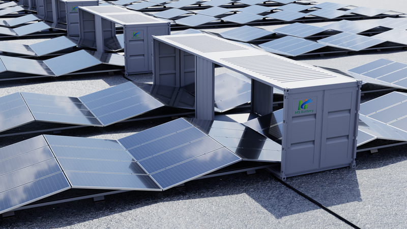 40-foot folding photovoltaic cabin
