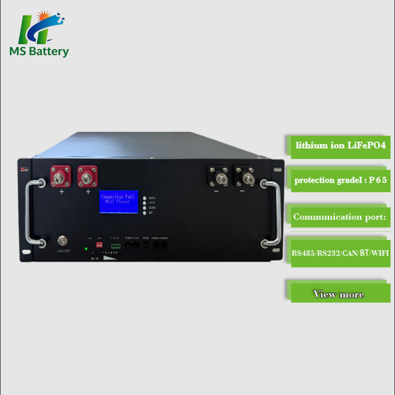 48V 100Ah Lithium Battery 5Kwh Rack Mount Battery