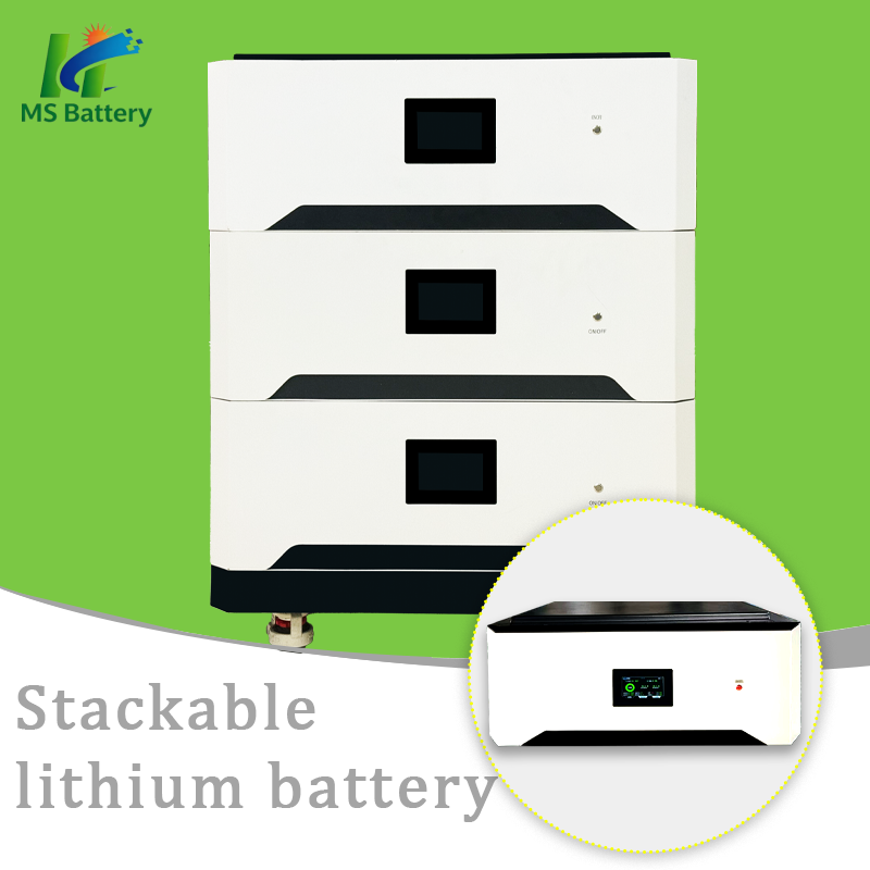 Solar Lithium Stackable Battery 20kwh 51.2v Deep Cycle
