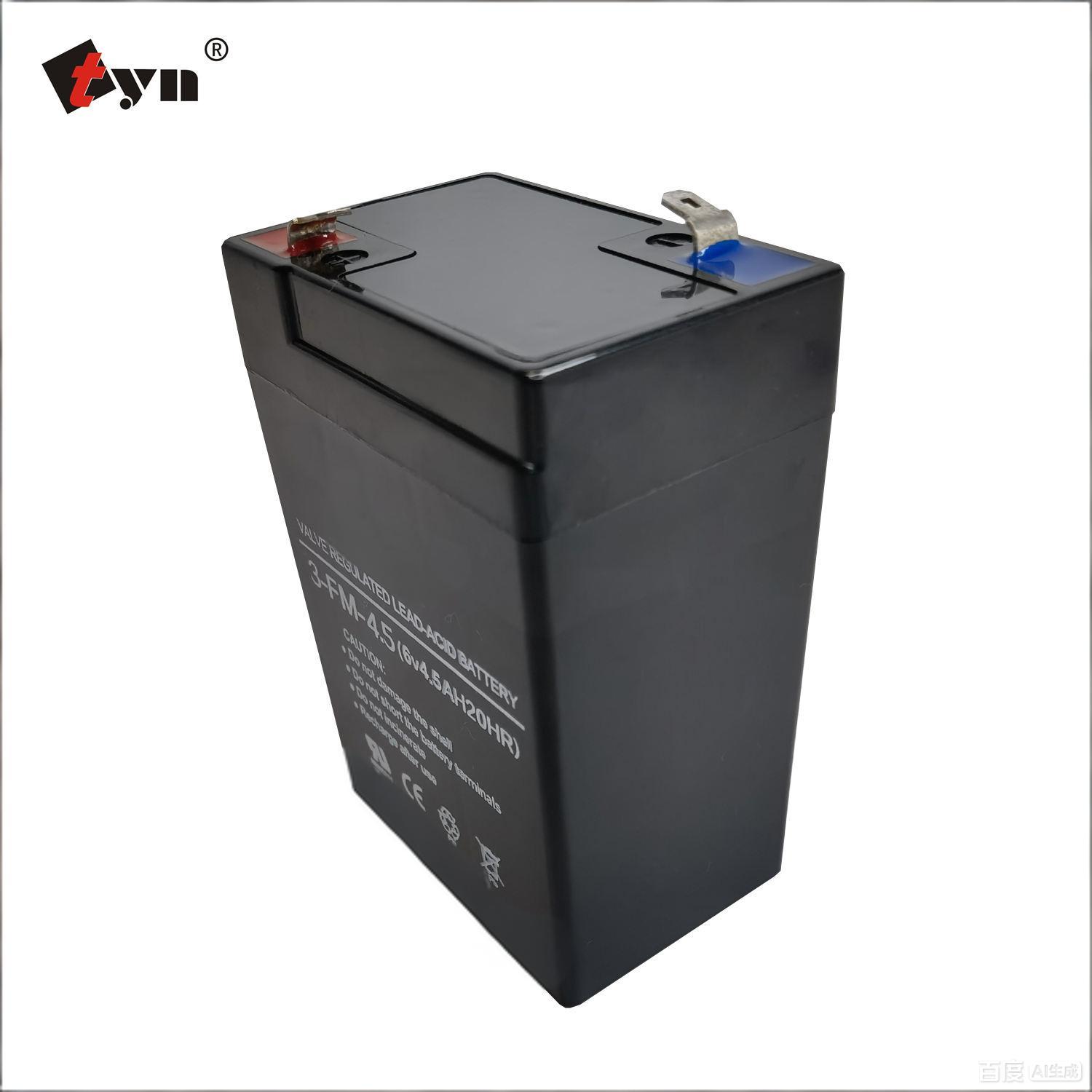 6v 4.5ah Lead Acid Rechargeable Battery