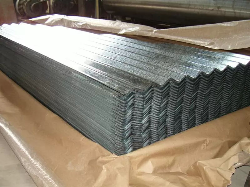 1060 H18 Hard Aluminium Corrugated Sheet