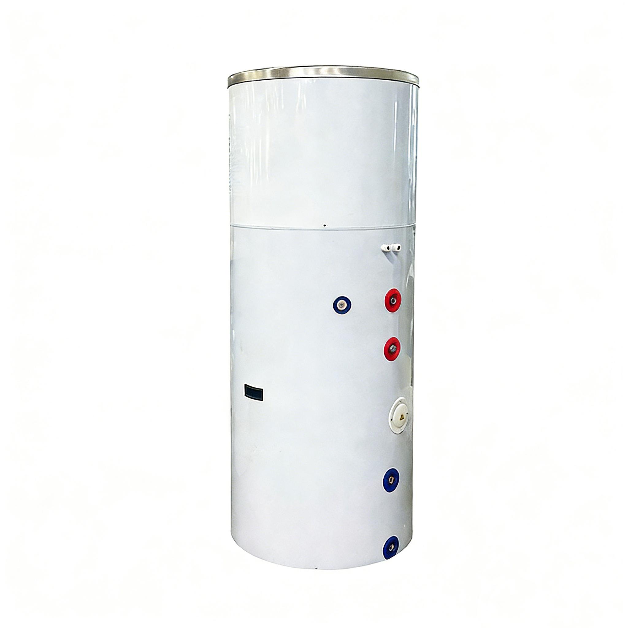 200L Electric Heater Duplex Stainless Steel Copper Coil Storage Hot Water Heat Pump Buffer Tank