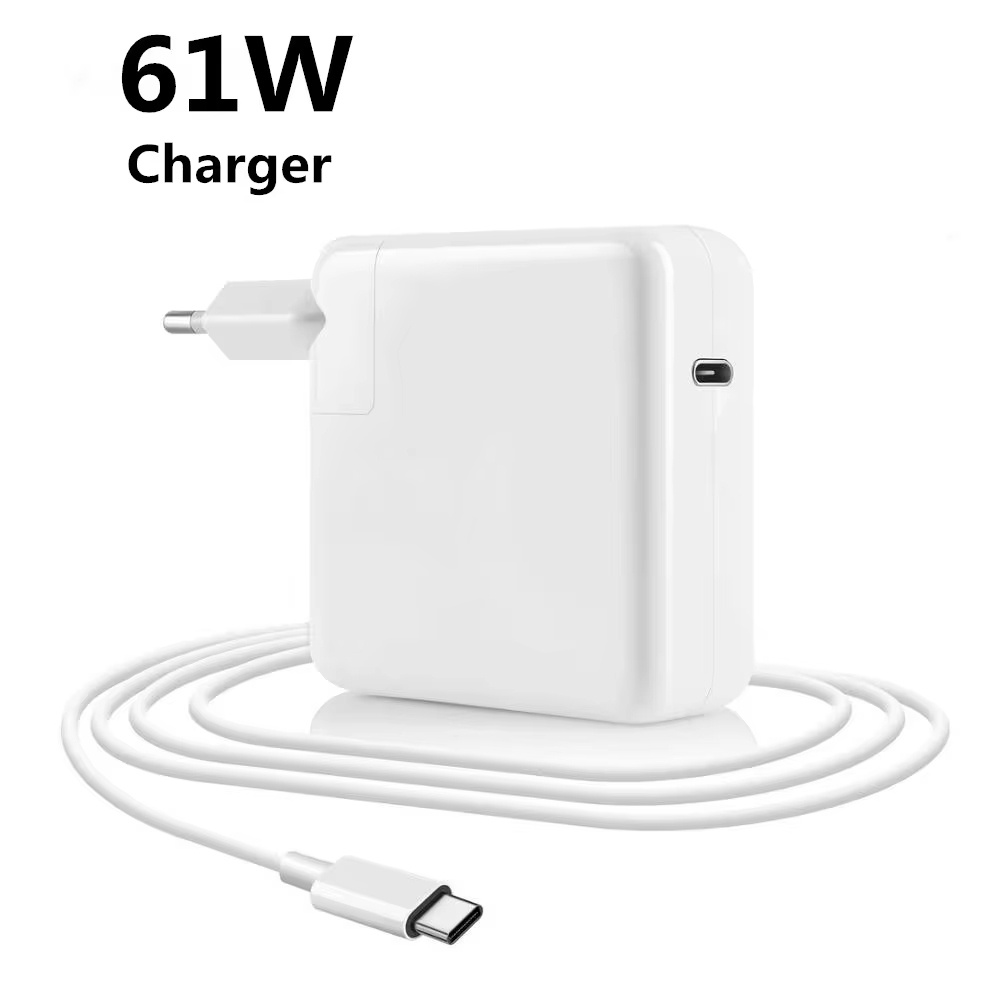 MacBook 61W USB-C Charger (EU US AU UK Plug)