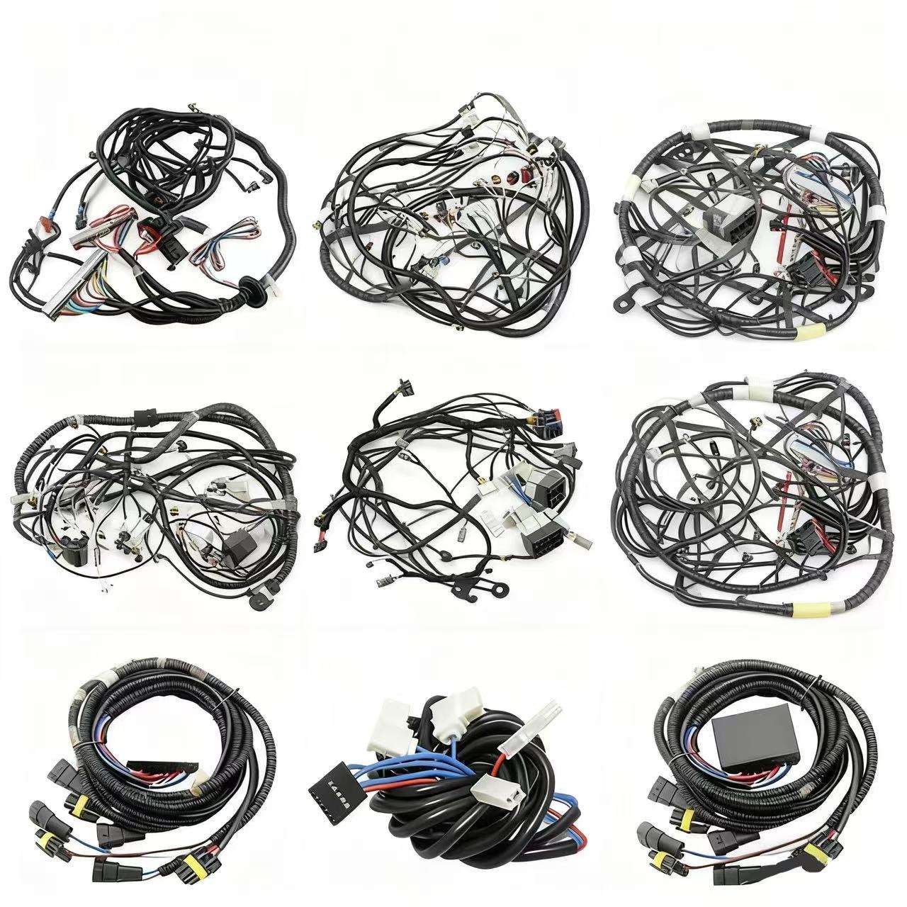 Customized automotive electrical wiring for motorcycle generator engine - Tin-plated copper PVC - Countermeasure against LVDS cables