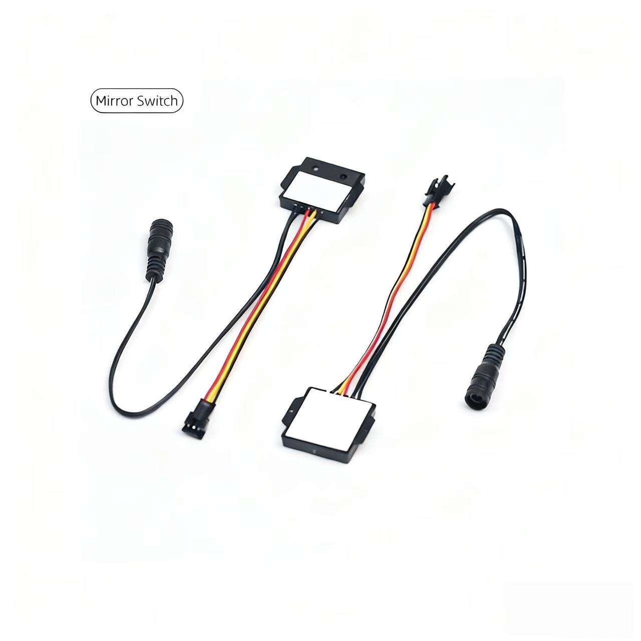 Single-key dimmer hand-sweep sensor touch switch 12V 36W intelligent mirror bathroom mirror LED strip