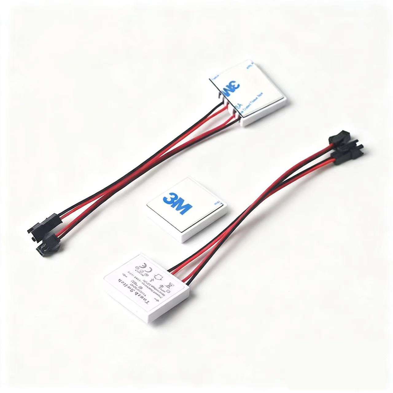 Best-selling 12V intelligent rearview mirror switch, featuring a color-adjustable touch sensor dimmer