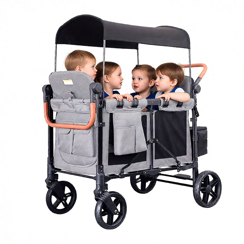 GRAY WAGON STROLLER