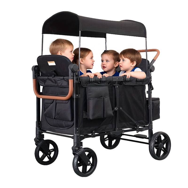 BLACK WAGON STROLLER